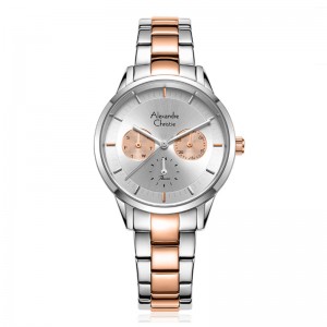 Alexandre Christie AC 2A39 Silver Rosegold White BFBTRSL